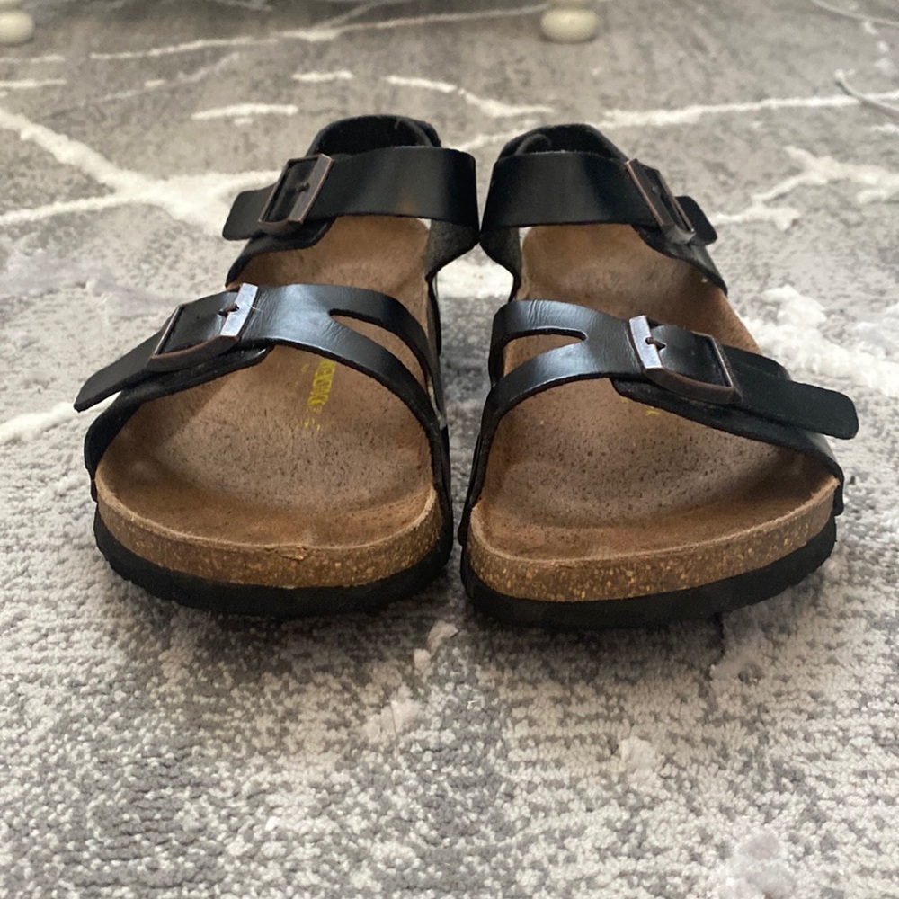 Black Birkenstocks